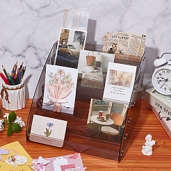 Transparent Acrylic 7 Layers Nail Polish Display Rack&nbsp;ODIS-UN0001-22D