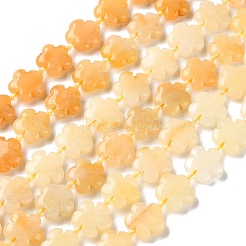 Natural Topaz Jade Beads Strands&nbsp;G-L241B-18