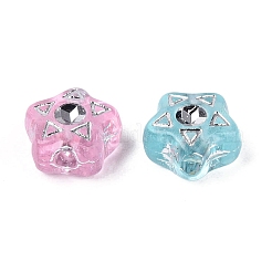 Plastic Star Beads&nbsp;KY-Q002-07