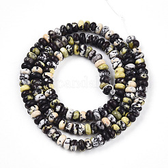 Natural Yellow Turquoise(Jasper) Beads Strands&nbsp;G-T140-82