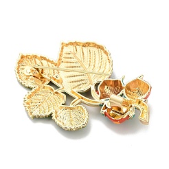 Alloy Enamel Brooches Pins&nbsp;JEWB-I049-07G-01