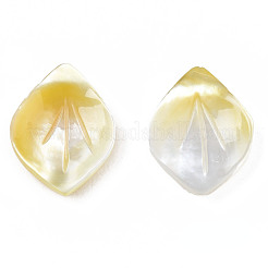 Natural Yellow Shell Pendants&nbsp;SSHEL-S258-101B