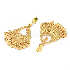 Bohemia Zinc Alloy Clip-on Earrings&nbsp;EJEW-C089-01A-G
