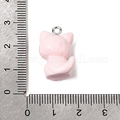 Opaque Resin Pendants&nbsp;RESI-F065-02