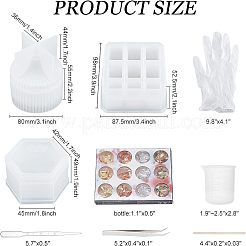 DIY Beauty Makeup Storage Box Epoxy Resin Crafts Kits&nbsp;DIY-OC0003-69