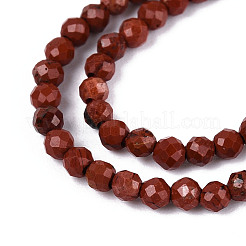 Natural Red Jasper Beads Strands&nbsp;G-T143-11