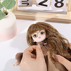 4Pcs 4 Colors PP Hair Doll Wig Hair&nbsp;DIY-GL0005-56B