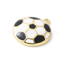 Brass Enamel Pendants&nbsp;KK-K399-12G