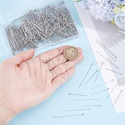 900Pcs 304 Stainless Steel Ball Head Pins & Eye Pins&nbsp;STAS-BBC0010-04