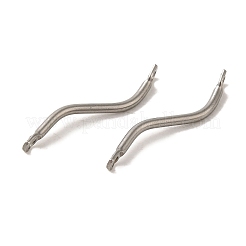 Non-Tarnish 304 Stainless Steel Links Connector Charms&nbsp;X-STAS-Q323-13P