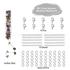 DIY Chain Necklace Bracelet Making Set&nbsp;DIY-YW0005-95
