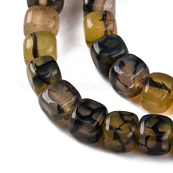 Natural Dragon Veins Agate Beads Strands&nbsp;G-G177-E11-01