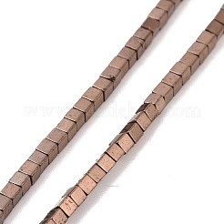 Electroplated Non-magnetic Synthetic Hematite Beads Strands&nbsp;G-G862-03