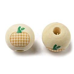 Autumn Wood European Beads&nbsp;WOOD-H105-04C-01