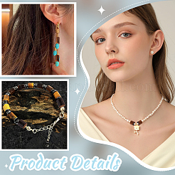 57Pcs 3 Styles Natural Tiger Eye Beads Sets&nbsp;G-WR0001-04
