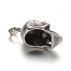 Skull 304 Stainless Steel Big Pendants&nbsp;STAS-F095-04