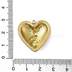 304 Stainless Steel Charms&nbsp;STAS-A128-02A-G