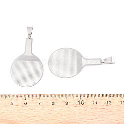 201 Stainless Steel Pendants&nbsp;STAS-T066-81P