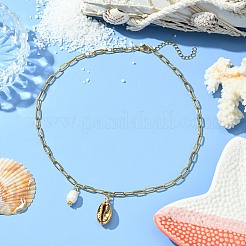 Natural Cultured Freshwater Pearl Necklaces&nbsp;NJEW-JN04785