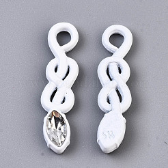 Spray Painted Alloy Pendants&nbsp;PALLOY-S132-229-RS