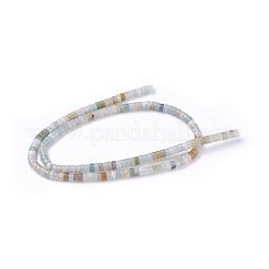 Natural Flower Amazonite Beads Strands&nbsp;G-G783-08A