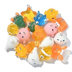 20Pcs 10 Styles Ocean Theme Resin Pendants&nbsp;RESI-CJ0003-52