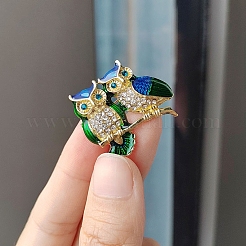Owl Enamel Pins&nbsp;PW-WG57419-01