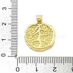Rack Plating Brass Pendants&nbsp;KK-D359-37G