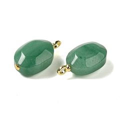 Natural Green Aventurine Pendants&nbsp;G-G110-08G-01