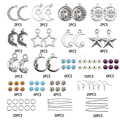 DIY Dangle Earrings Making Kits&nbsp;DIY-SC0013-42P