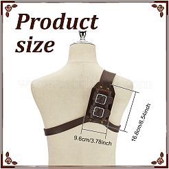 PU Leather Sword Holster Sword Back Sheath for Medieval Renaissance Cosplay Props&nbsp;AJEW-WH0248-583