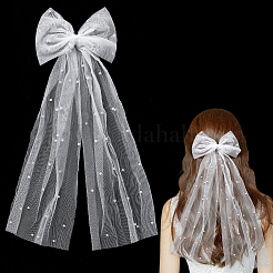 Bowknot Polyester Mesh Bridal Veils&nbsp;DIY-WH0430-520