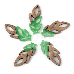 Resin & Walnut Wood Pendants&nbsp;RESI-S389-062B