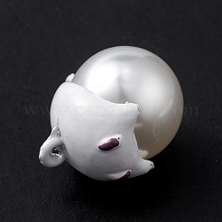 Halloween Spray Painted Alloy Pendants&nbsp;PALLOY-R139-02A-01