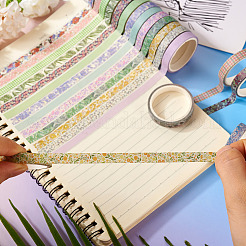 20 Rolls Paper Adhesive Tape Set&nbsp;DIY-TAC0023-42D