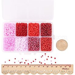 8/0 Round Glass Seed Beads&nbsp;SEED-PH0006-3mm-05