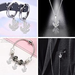201 Stainless Steel Pendants&nbsp;STAS-CJC0014-01P