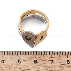 304 Stainless Steel Cuff Rings&nbsp;LS-RJEW-K287-04C