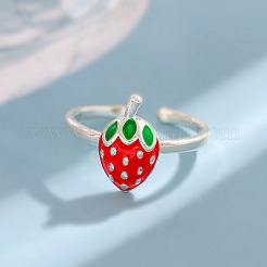 Brass Enamel Cuff Open Rings&nbsp;WGF29A6-01