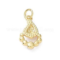 Christmas Rack Plating Brass Enamel Pendants&nbsp;KK-G469-11G