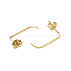 304 Stainless Steel Stud Earrings for Women&nbsp;EJEW-U020-11G