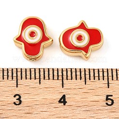 Rack Plating Brass Beads&nbsp;KK-H486-03G