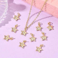 SHEGRACE Brass Clear Cubic Zirconia Pendants&nbsp;XGRQ3K091-526G