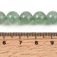 Natural Green Strawberry Quartz Beads Strands&nbsp;GG-CBA0487-E01-8mm
