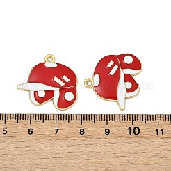 Alloy Enamel Pendants&nbsp;ENAM-V001-01F-G
