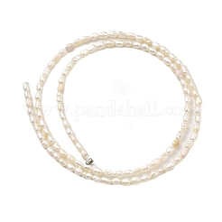 Natural Cultured Freshwater Pearl Beads Strands&nbsp;PEAR-I007-01J-02A