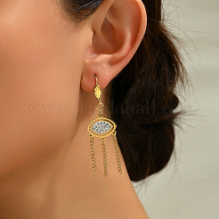 201 Stainless Steel Eye Hoop Earrings&nbsp;XR9561