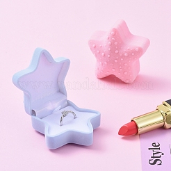 Starfish Shape Velvet Jewelry Boxes&nbsp;X-VBOX-L002-D02