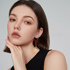 60Pcs 2 Styles Long-Lasting Plated Brass Pendants&nbsp;KK-HY0003-73