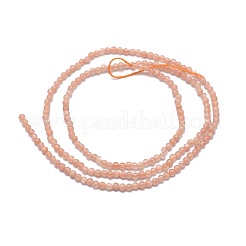 Natural Sunstone Beads Strands&nbsp;G-A177-04-13